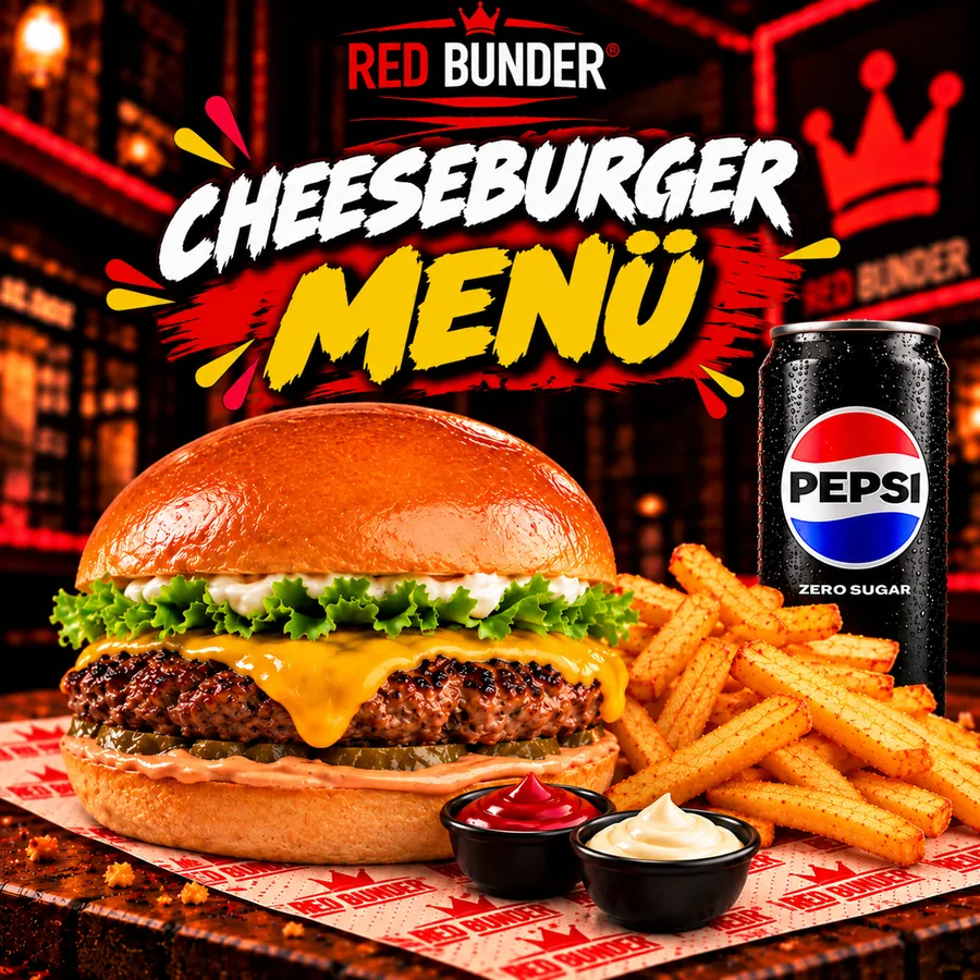 Cheeseburger Menü