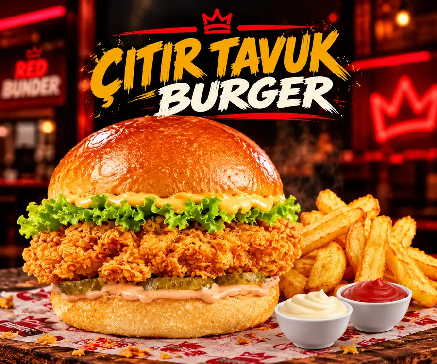 Çıtır Tavuk Burger
