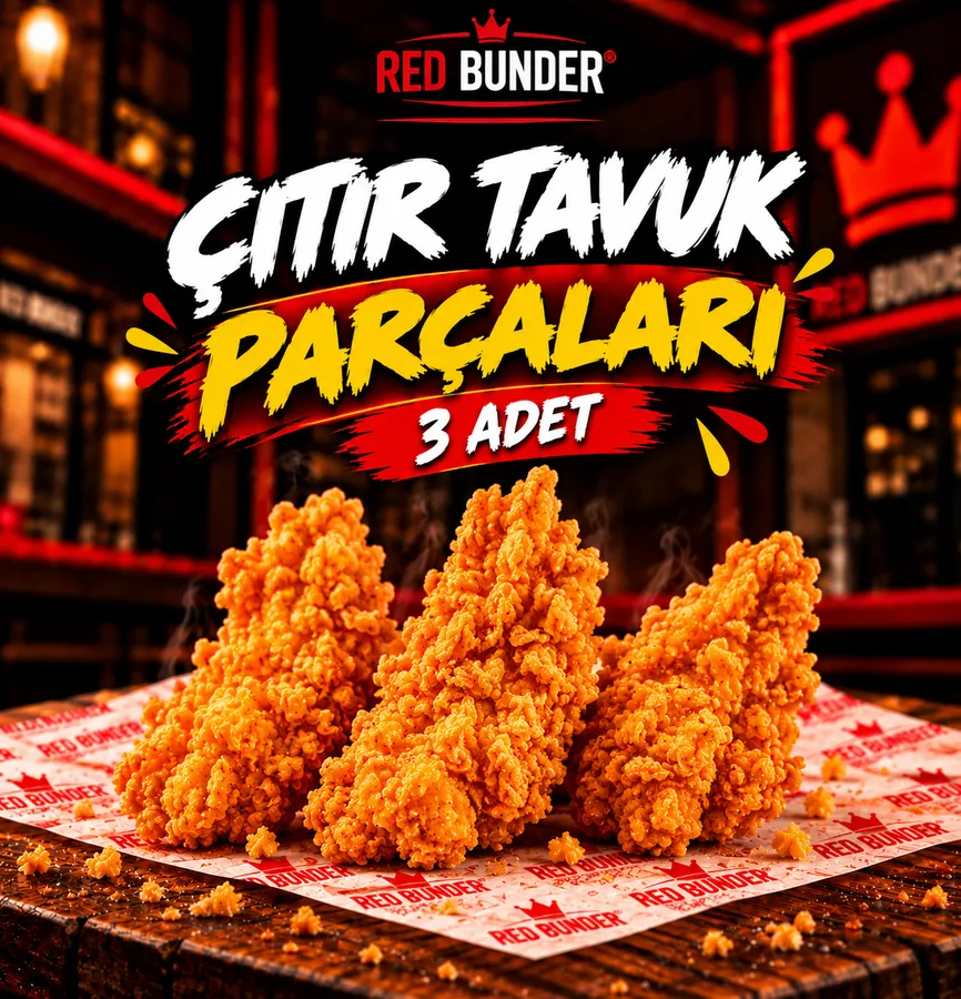 Çıtır Tavuk Parçaları (3 Adet)